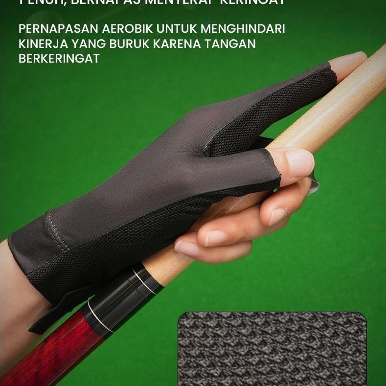 cuci gudang sarung tangan billiard hand gloves 2502 | billiard gloves