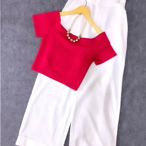 Top-Atasan wanita ; Blouse, Kemeja, Sweater,Cardigan, Crop top, Set vest