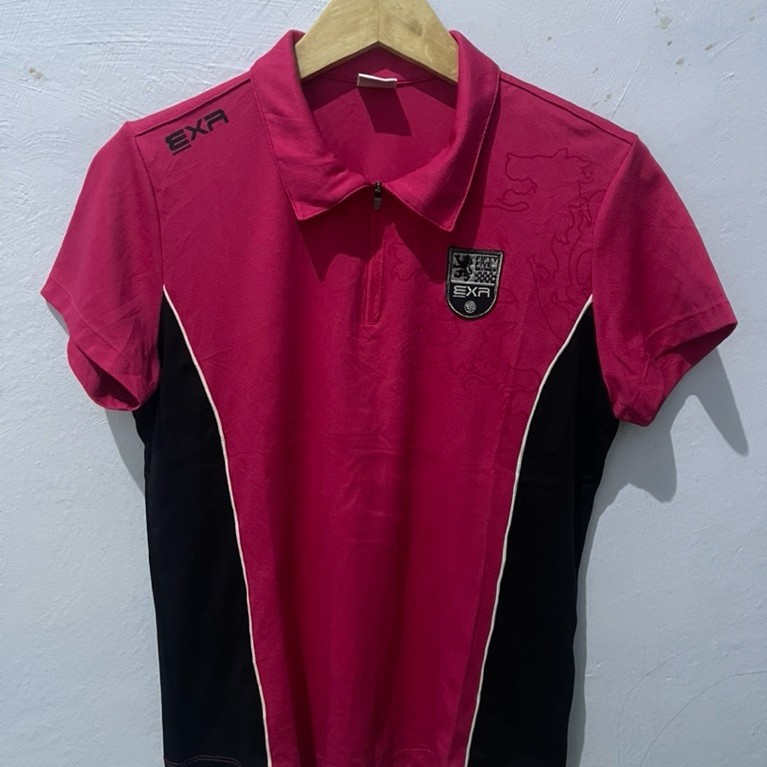 Kaos Kerah Cewek EXR Original Second