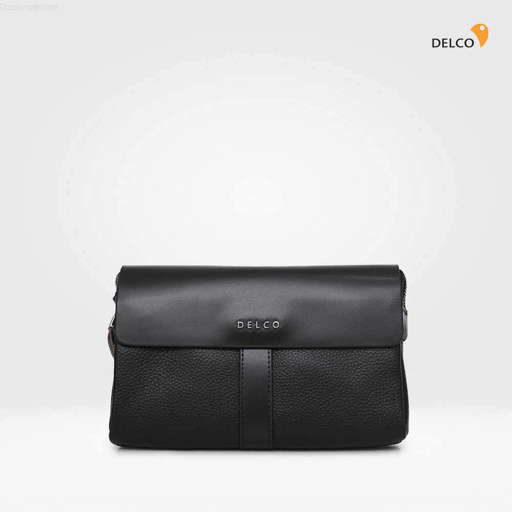 Tas Delco Genuine Leather Clutch Pria 0720-0537