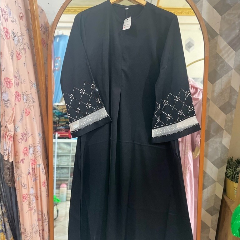 ABAYA ANAK HITAM / abay anak terbaru / gamis putih anak / Abaya anak kekinian