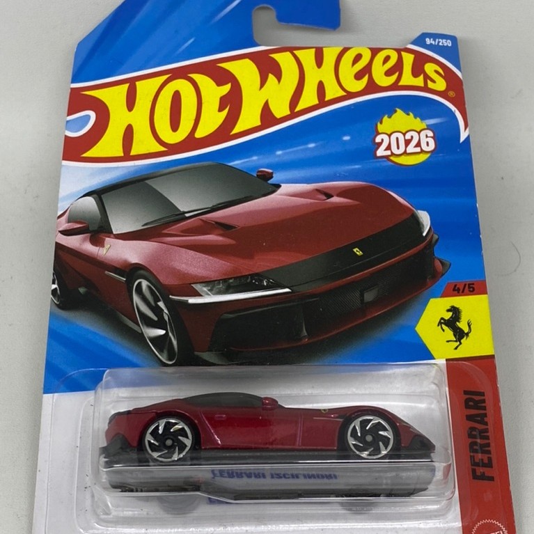 Hotwheels Ferrari 12Cilindri Red Reguler