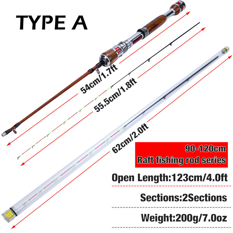 Sougayilang Udang Joran Set 120cm Joran Pancing dan 5.2:1 Reel Pancing Joran Set Lengkap