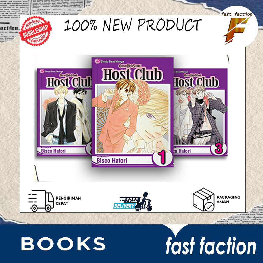 "Komik : Manga Ouran High School Host Club" (18 Book Series) - DailyBook