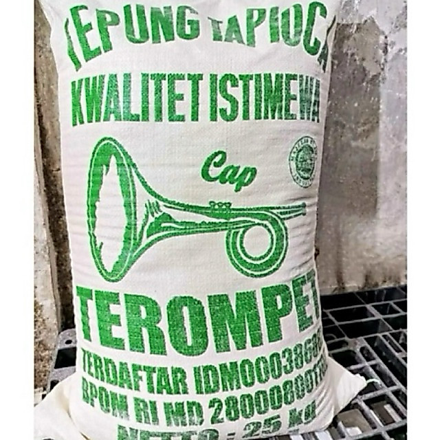 Tepung Tapioka Cap Terompet 25kg