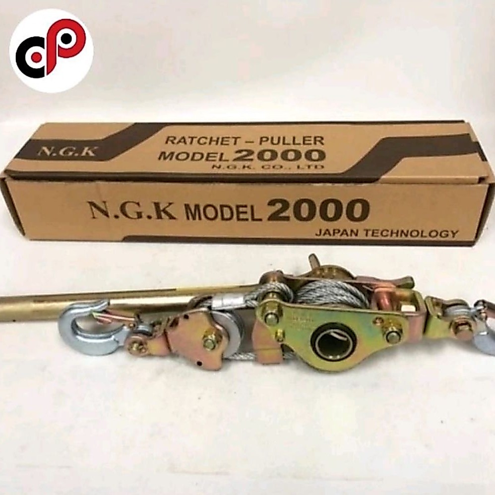 Penarik Kabel Sling NGK 2000 (Ratchet Puller Only) | Ratchet Puller