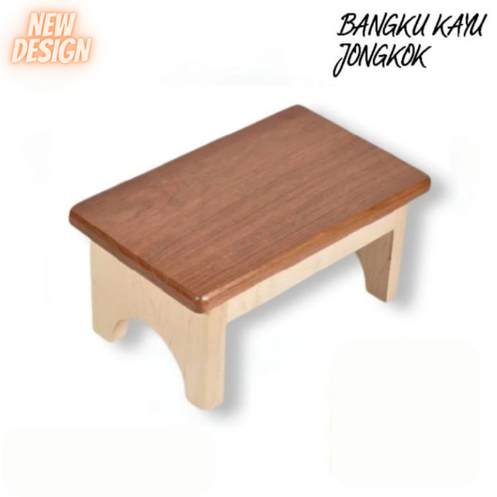 Kursi Jongkok Kayu / Dingklik Kayu / Dingklik Kayu Jumbo / Dingklik Kayu besar / Dingklik Kayu Anak 