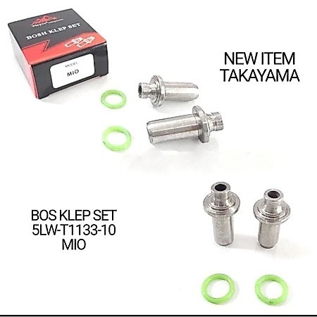 TAKAYAMA TKYM BOS KLEP BOTOL KLEP MIO SPORTY / NOUVO / MIO SOUL KARBU 100% ORIGINAL