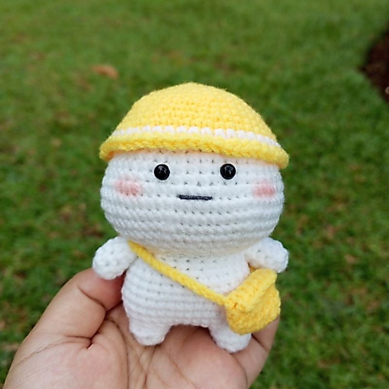 [Ready-Stock] Boneka Rajut (Amigurumi) Quby Pentol -- Kadinacraft