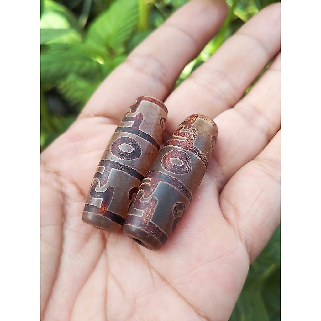 batu dzi tibet asli dari tibet. tibet kuno