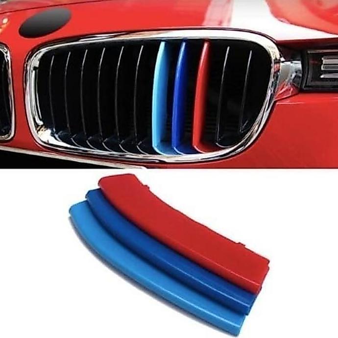 COVER GRILL BMW 11 BAR GRILLE TRIM STRIP E90 E46 E60 GRILL COVER BMW PREMIUM