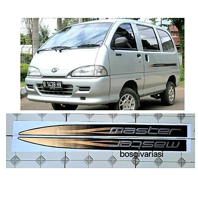 STIKER LIST BODY ZEBRA ESPASS MASTER / STIKER DAIHATSU ESPASS MINIBUS FUTURA / STIKER ESPASS DAIHATS