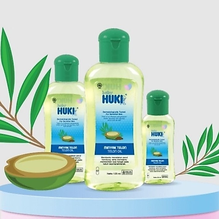 Huki Minyak Telon 125ml