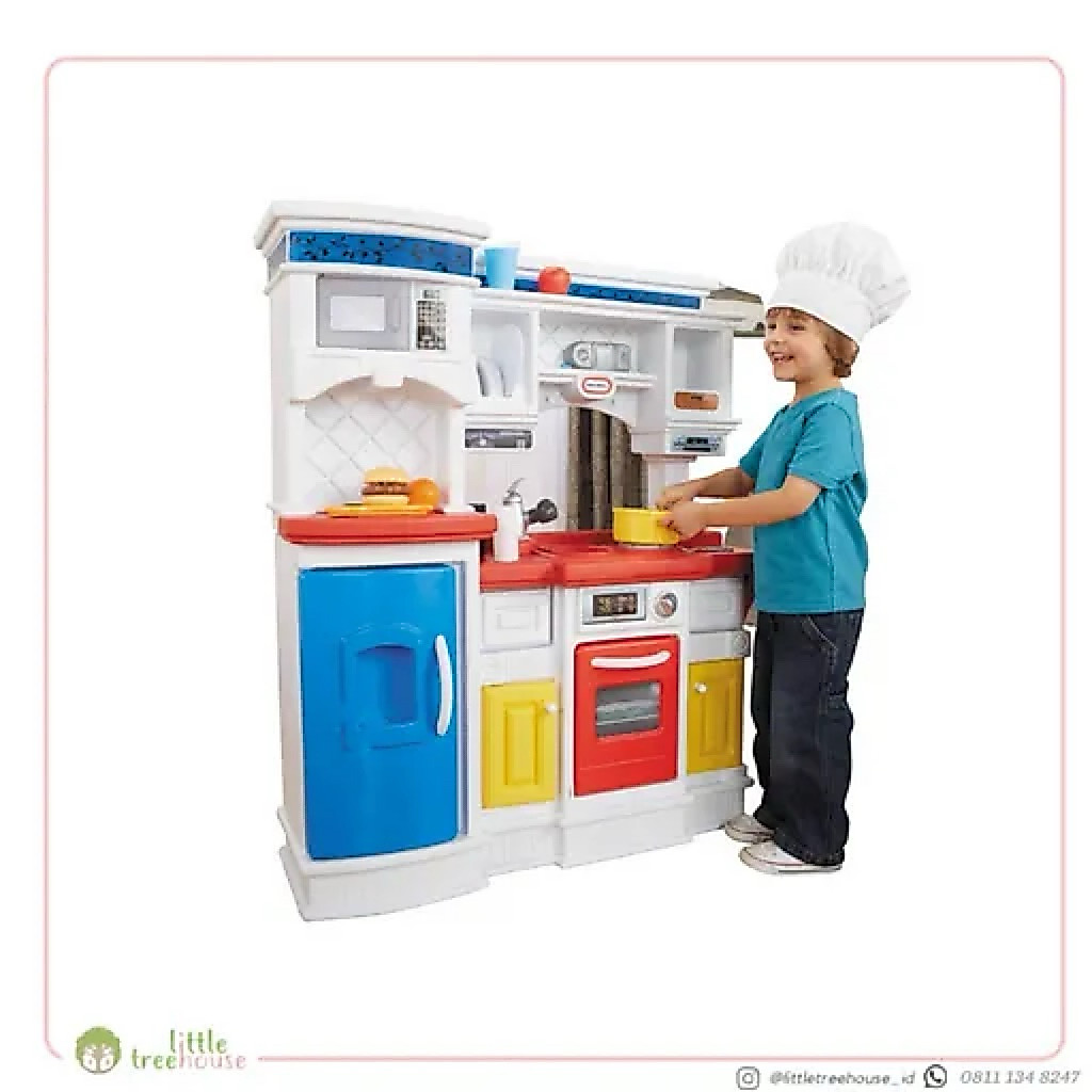 (sewa) Little Tikes Gourmet Prep N Serve Kitchen