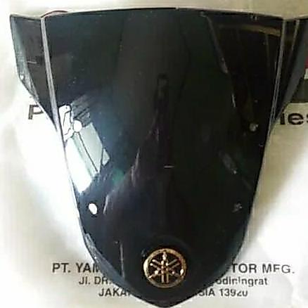 VISOR WINDSHIELD & EMBLEM YAMAHA VIXION NVA ORIGINAL ASLI