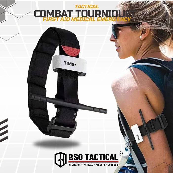 Turniket Emergency Tourniquet Strap – Gear Pertolongan Pertama Outdoor Alat Bantu Pertolongan Darura