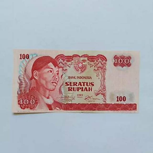 Uang Kuno 100 rupiah sudirman atau rp100 100 sudirman