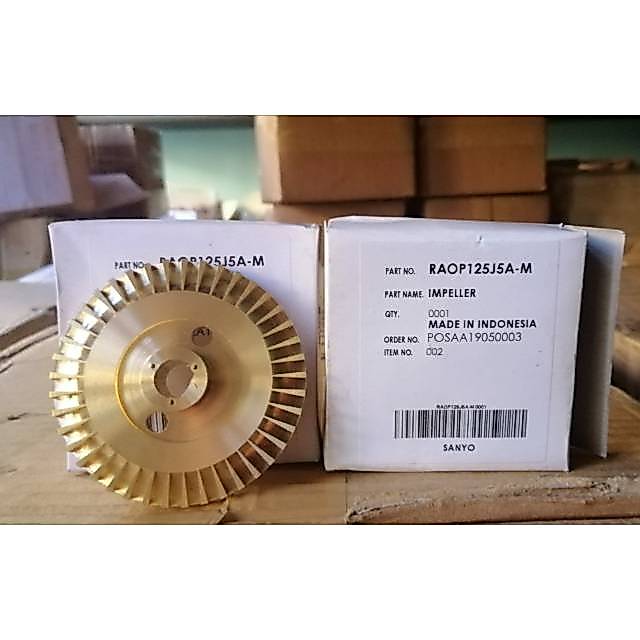 Spare Part Pompa Air Sanyo Impeller Tipe Pompa PH- 137 AC PWH-137 C PWH- 236 C PH-236 AC PH-130 B Or