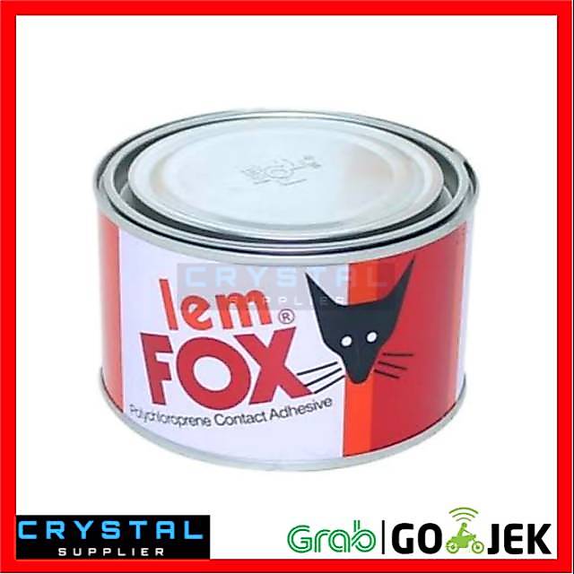 Lem FOX KALENG 300 gram / Lem Kuning Fox Multifungsi