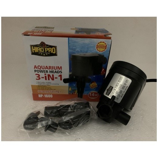 Mesin Pompa Celup Aquarium Power Head HIRO PRO HP 1200 Low Watt 8 Watt Murah