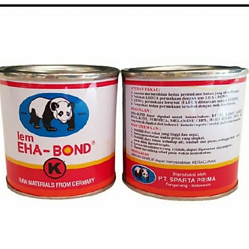 Lem Kuning Serbaguna EHA Bond Merah Kaleng Kecil 100cc