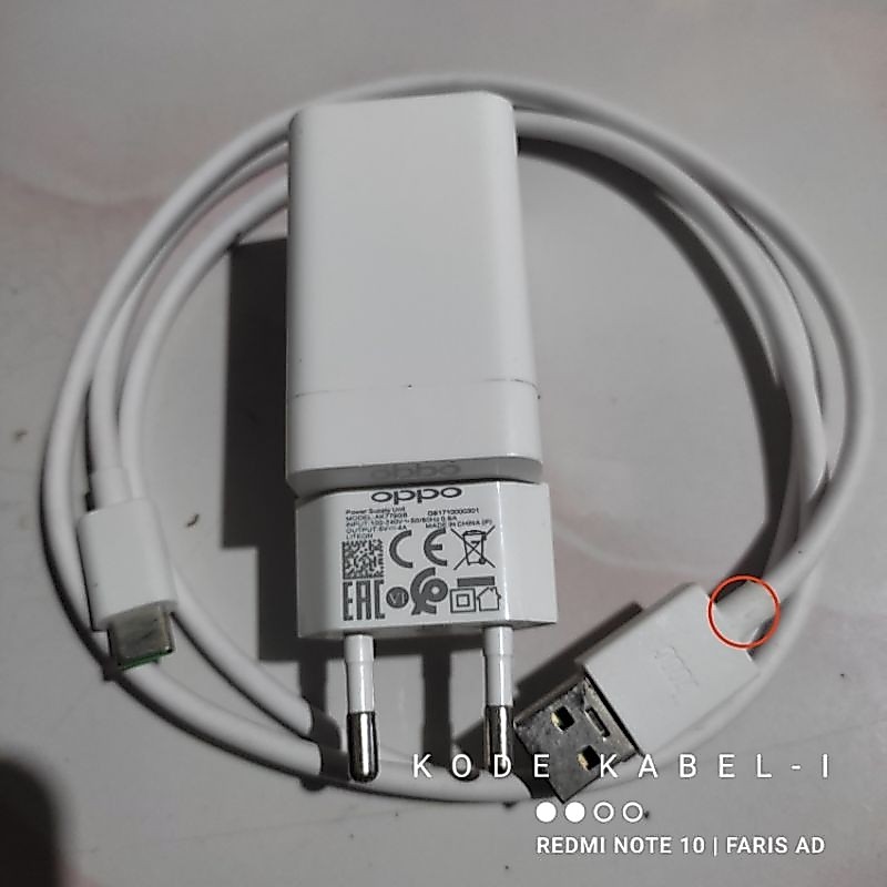 Charger Oppo Vooc Reno 10x Zoom Reno 2 Original 100% Copotan Asli