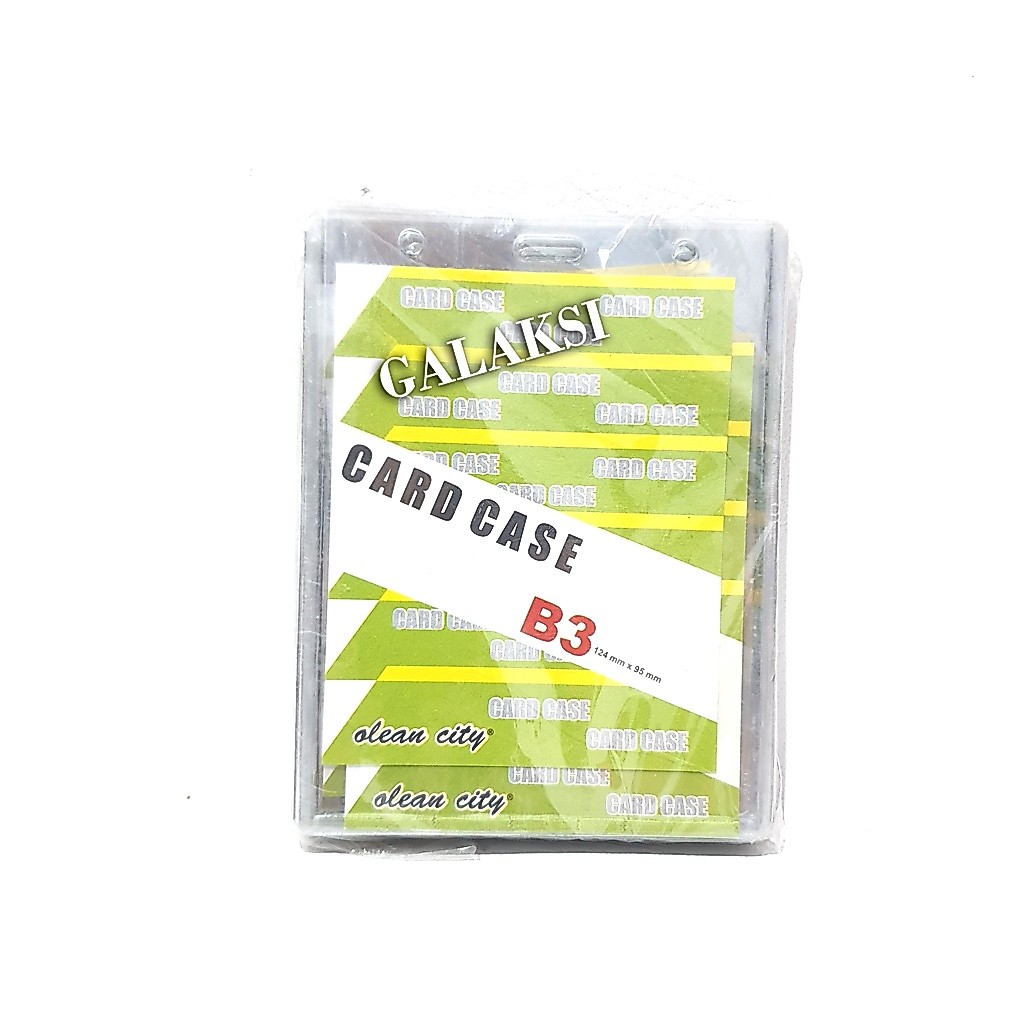 [20 LBR] PLASTIK ID CARD / ID CARD NAME TAG B3 (12.4X9.5 CM)