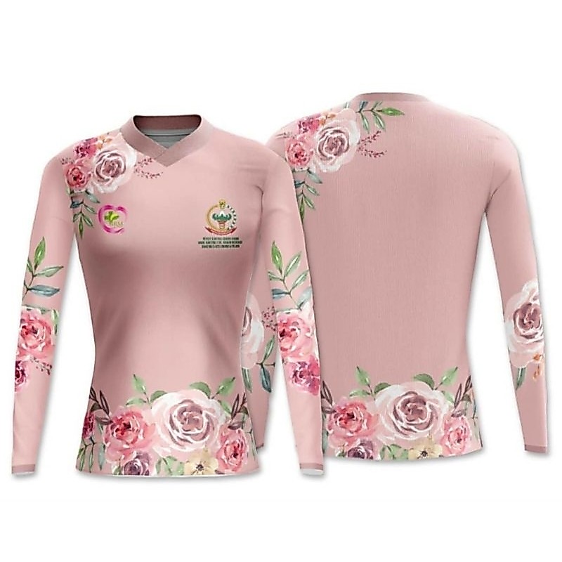 Baju olahraga persit CUSTOM desain,tidak ECER