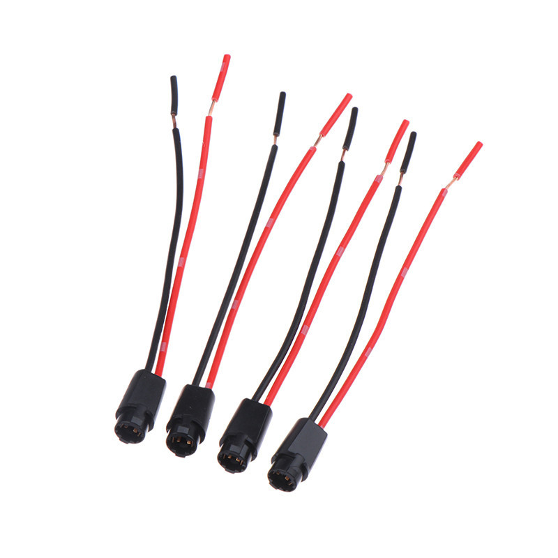 5 Buah Soket Penyangga Lampu LED T5 Untuk Lampu Instrumen Lebar 12W W3W Soket Lampu LED T5 Kabel Eks