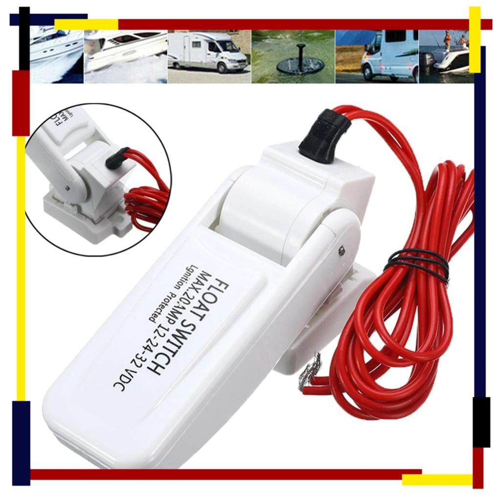 20 AMP Boat Marine Bilge Pump Float Switch DC12V Water Level Controller water pump auto bilge pump s
