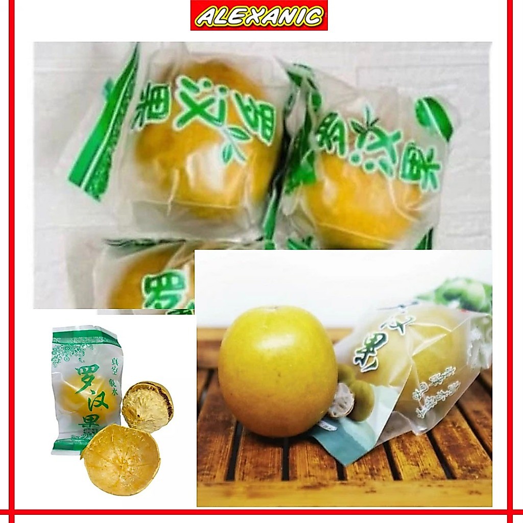 Golden LoHanKuo | Premium Gold Luo Han Kuo | Buah Lo Han Guo Premium Besar Gold