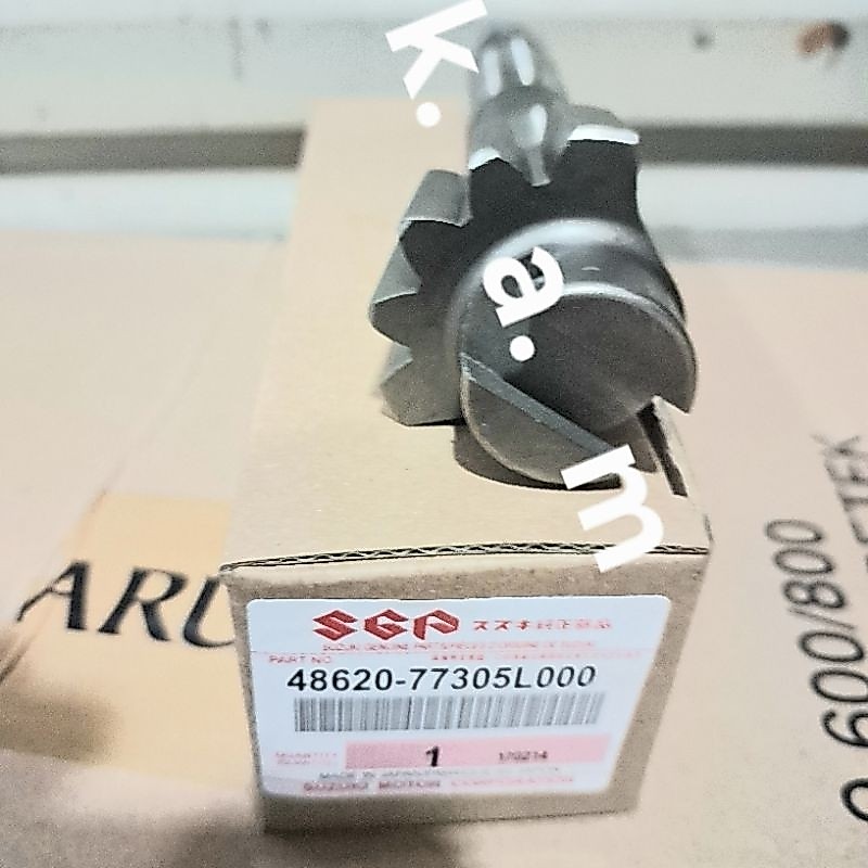 sector shaft as gear box worm power steering carry extra