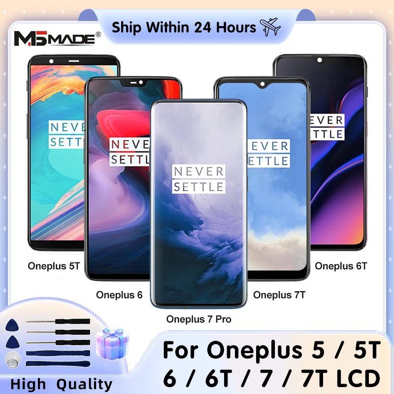 AMOLED OEM For Oneplus 6 6T LCD  7 7T 8T 9R LCD Touch splay Screen Replacement For Oneplus 7 splay