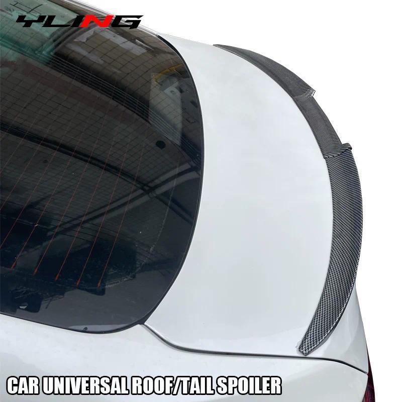 Car Universal Rear Wing Roof Spoiler Se Hatchback Y Length Fit For VW Volkswagen Polo Goft BMW E90 E