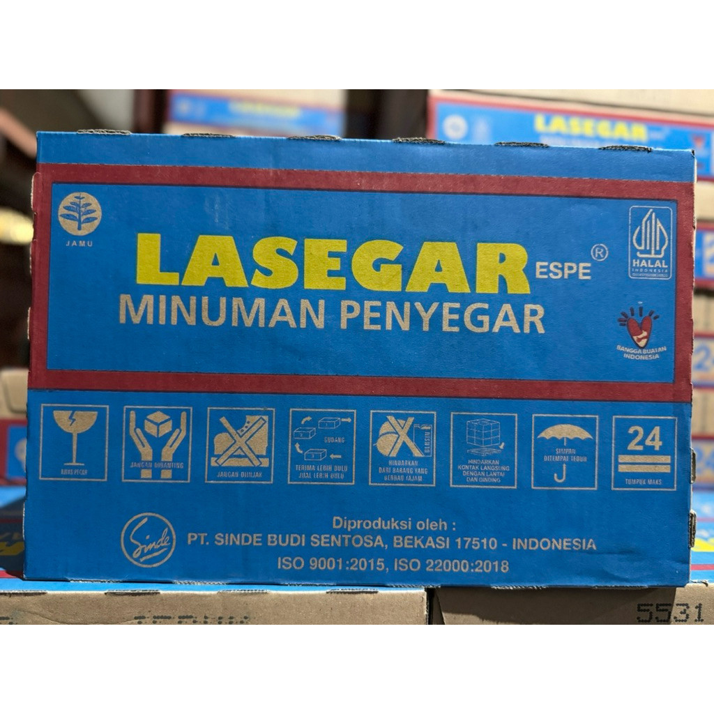 Lasegar kaleng minuman penyegar 320ml @24 kaleng / 1 dus