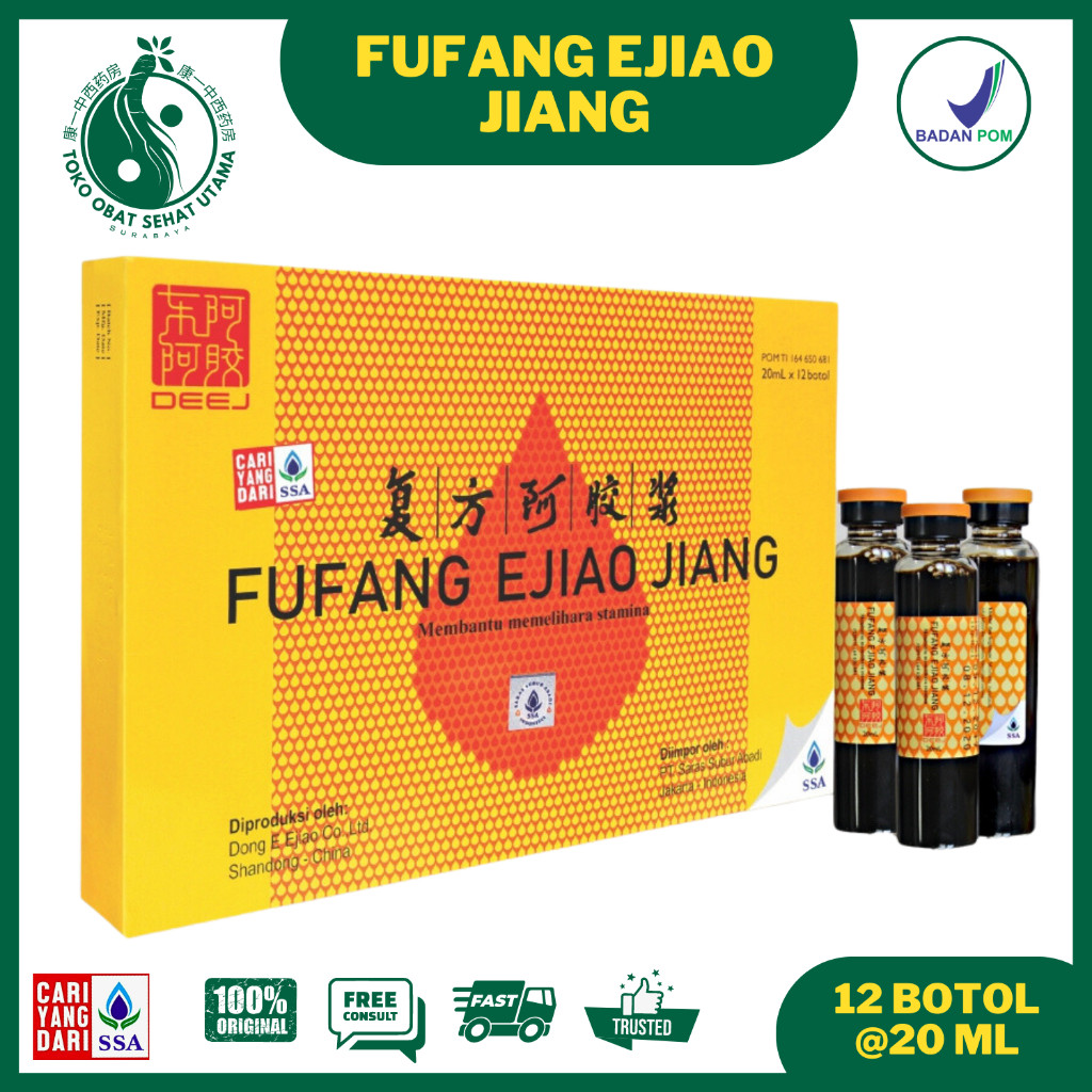 [TERMURAH] FUFANG EJIAO JIANG SSA 100% ORIGINAL / OBAT TAMBAH DARAH, MENAIKKAN TROMBOSIT, DEMAM BERD