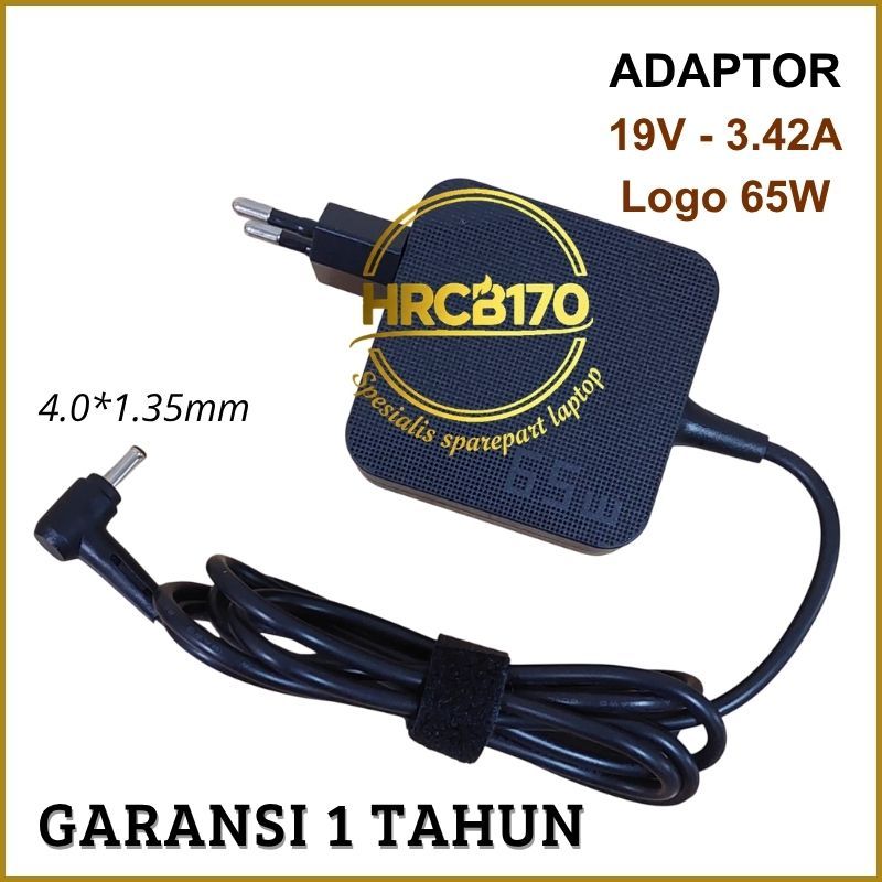 Charger Adaptor Asus VivoBook 14 A413E A413EP A413E A413EP A413EP VIPS752 A413EP VIPS752 LOGO 65W -H