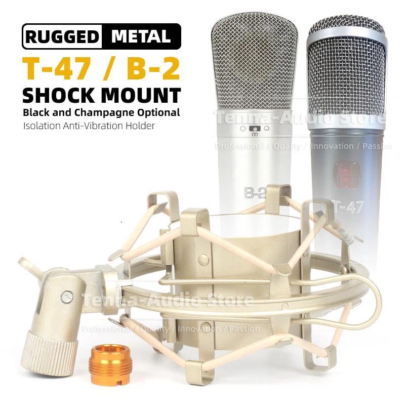 Recorng Microphone Spider Suspension Shock Mount Clip Clamp Stuo Stand For Behringer B2 Pro T47 B 2 