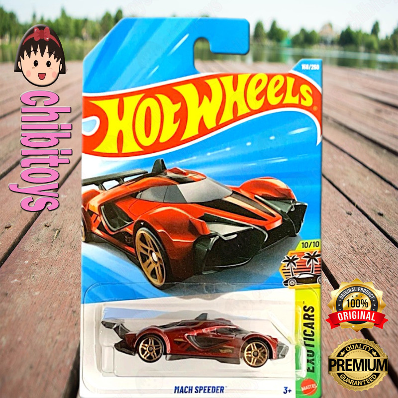 Hot Wheels Mach Speeder Merah Diecast Mobil Balap Hypercar