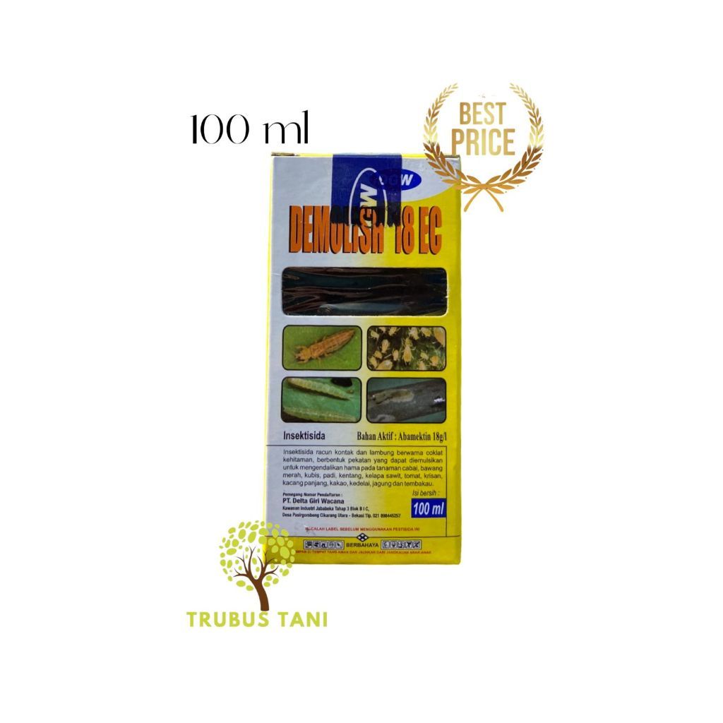 BRJ- Demolish 18EC 100ml + Bonus KAOS - Demolish 100ml-DGW