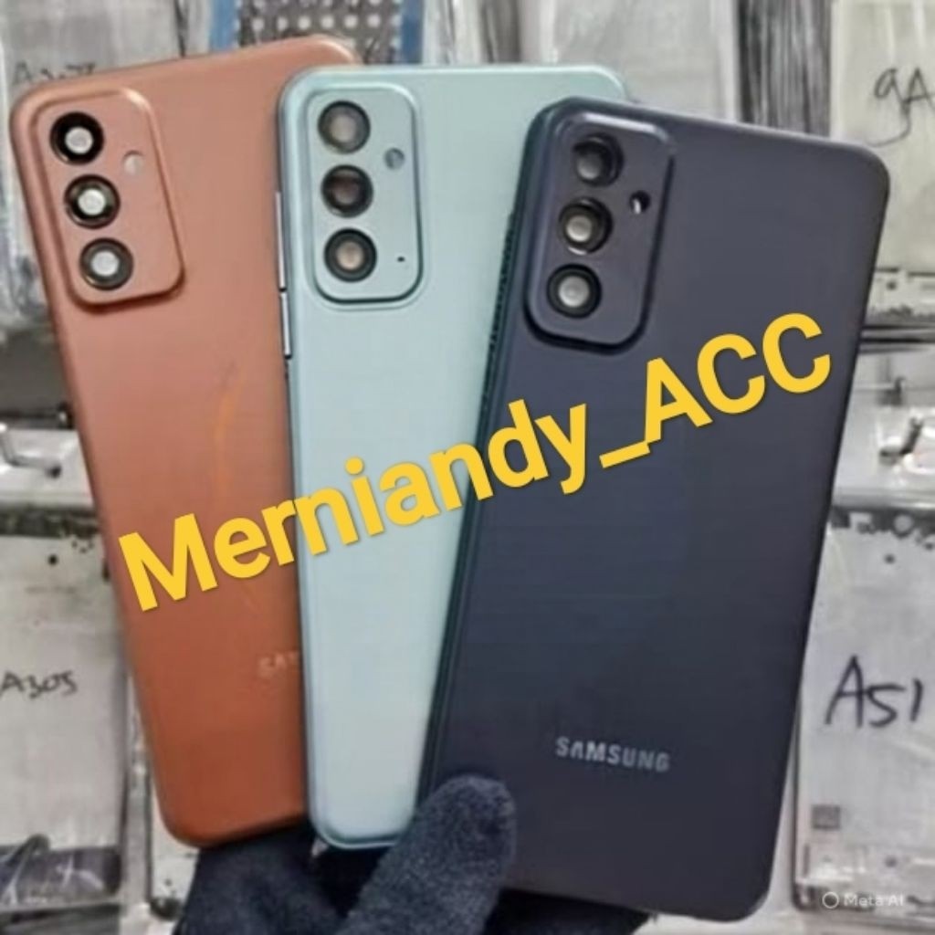 Cessing hausing fullset For Samsung M23 / 5G  Backdor + Tulang bazzel tutup mesin (Baru)