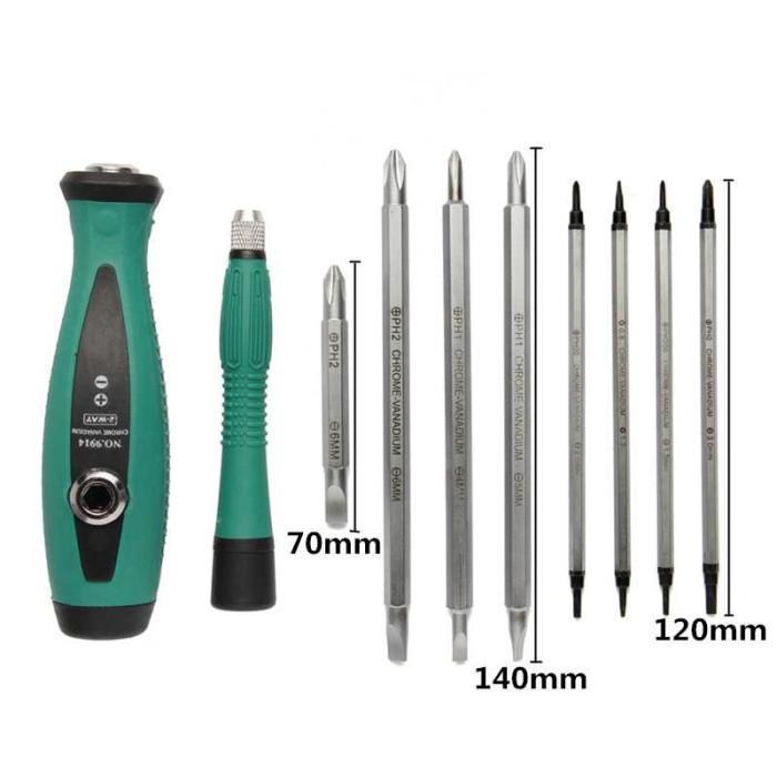 Set Obeng Magnet Min Plus Min Anti Slip
