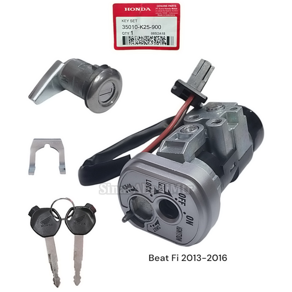 Kunci Kontak Beat Fi F1 2013-2016 Original Sparepart Motor