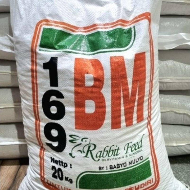 169bm Pelet kelinci pakan kelinci