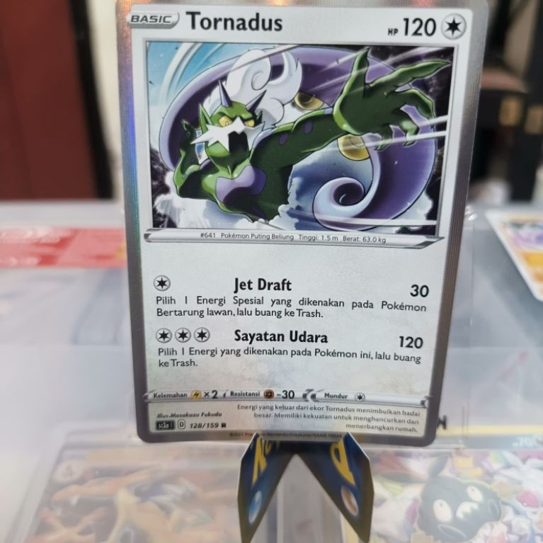 Tornadus 128/159 Holo - Vmax Berkilau Set A