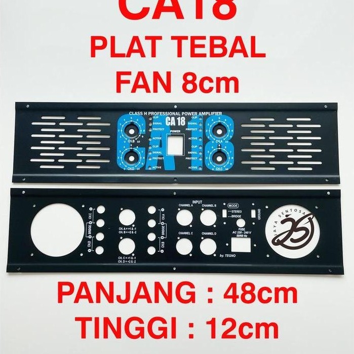 Plat Cover Ca18 (1 Set) Premium Box Panel Ca 18 Box Panel Depan Terbaru !!!!