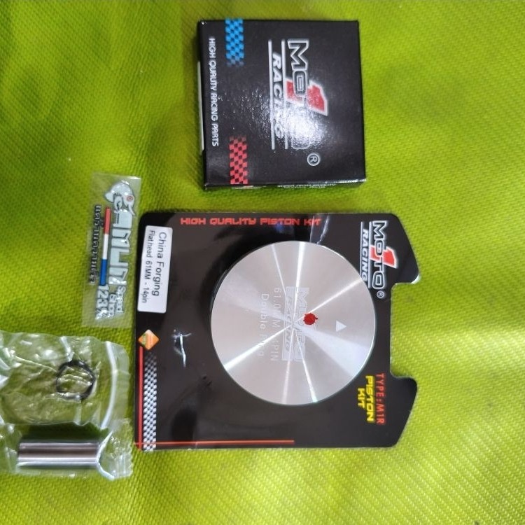 piston moto 1 forging forged 61 pin 14