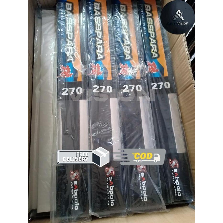 Joran Tegek Kolong Sabpolo Basspara Panjang 180 s.d 540 Bahan Carbon - 4.50cm