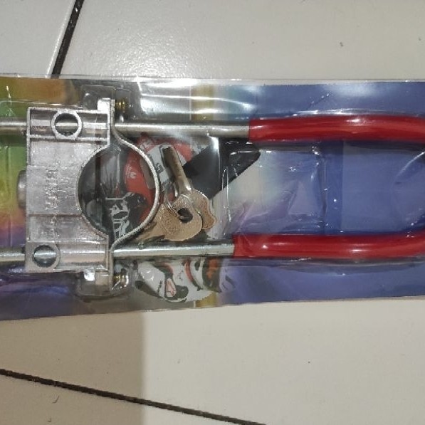 Kunci garpu motor/sepeda listrik/gembok panjang