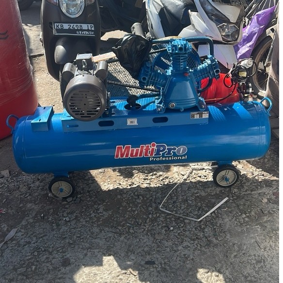 KOMPRESOR MULTIPRO 2HP 1PHASE 3PISTON MULTIPRO 125liter